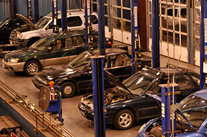 Our Services Bays at Cavalier Automotive - Troutville Auto Services